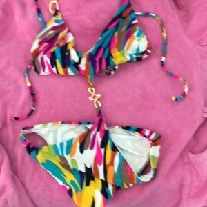 one piece Trina Turk swimsuit medium.